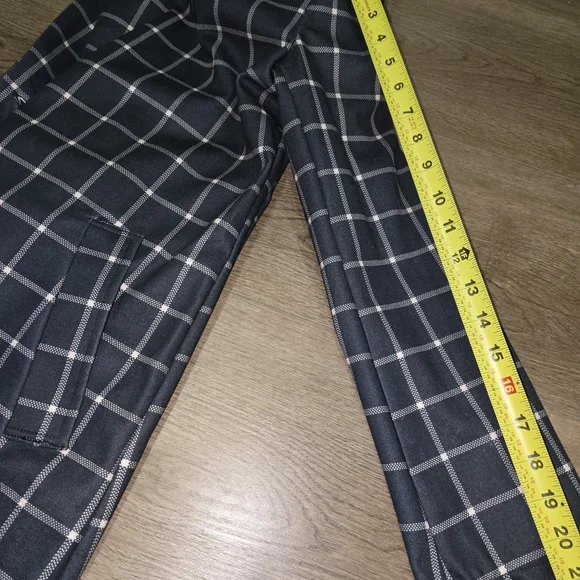 Joie Black and White Grid Trench Coat - Picture 16 of 16